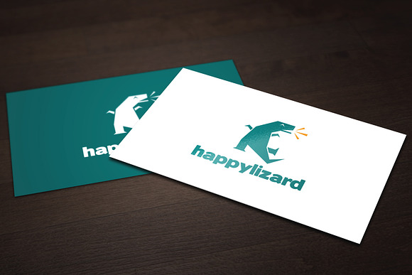 Happy Lizard Logo in Logo Templates - product preview 3