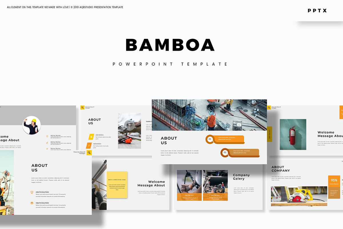 Bamboa - Powerpoint Template in PowerPoint Templates - product preview 8