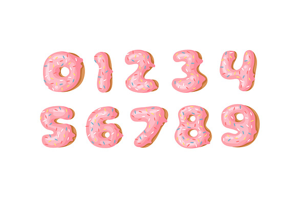 Cyrillic Donuts Font in Objects - product preview 2