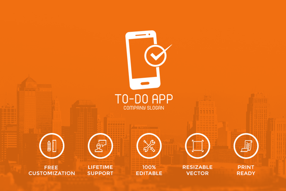 To-Do App Logo in Logo Templates - product preview 8