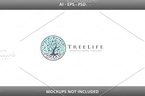 Tree Life Logo in Logo Templates - product preview 3