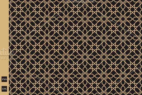 Moroccan Islamic Pattern in Patterns - product preview 1