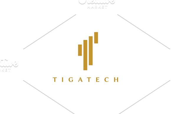 Tiga Tech Letter T Logo in Logo Templates - product preview 1