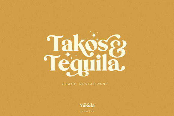 Mikela - 50% OFF Gorgeous Typefaces in Serif Fonts - product preview 31