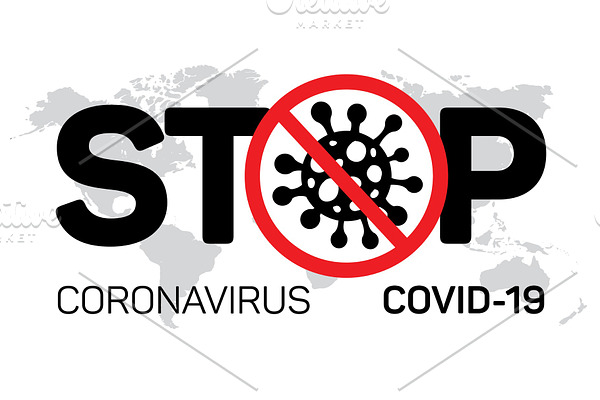 Coronavirus COVID-19. Vector
