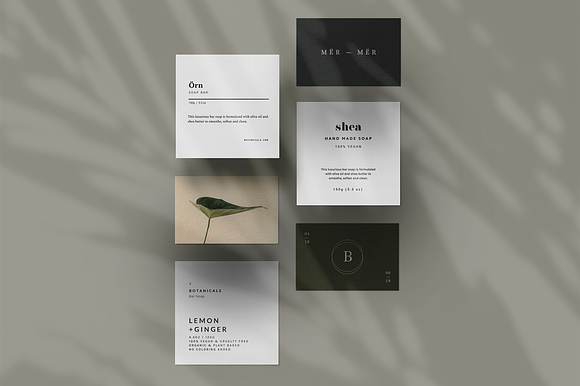 Set of Product Labels • Örn in Stationery Templates - product preview 9
