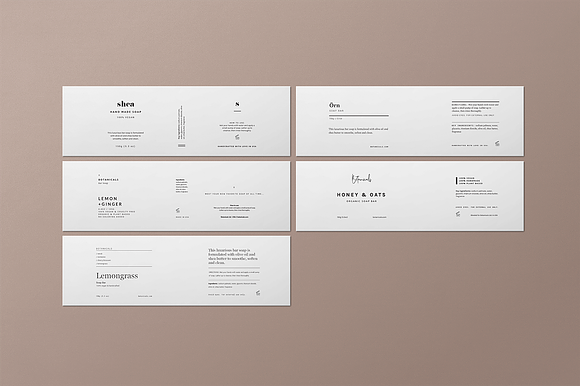 Set of Product Labels • Örn in Stationery Templates - product preview 10