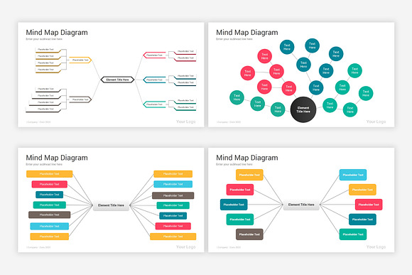 Mind Map PowerPoint Diagrams Pack in PowerPoint Templates - product preview 9