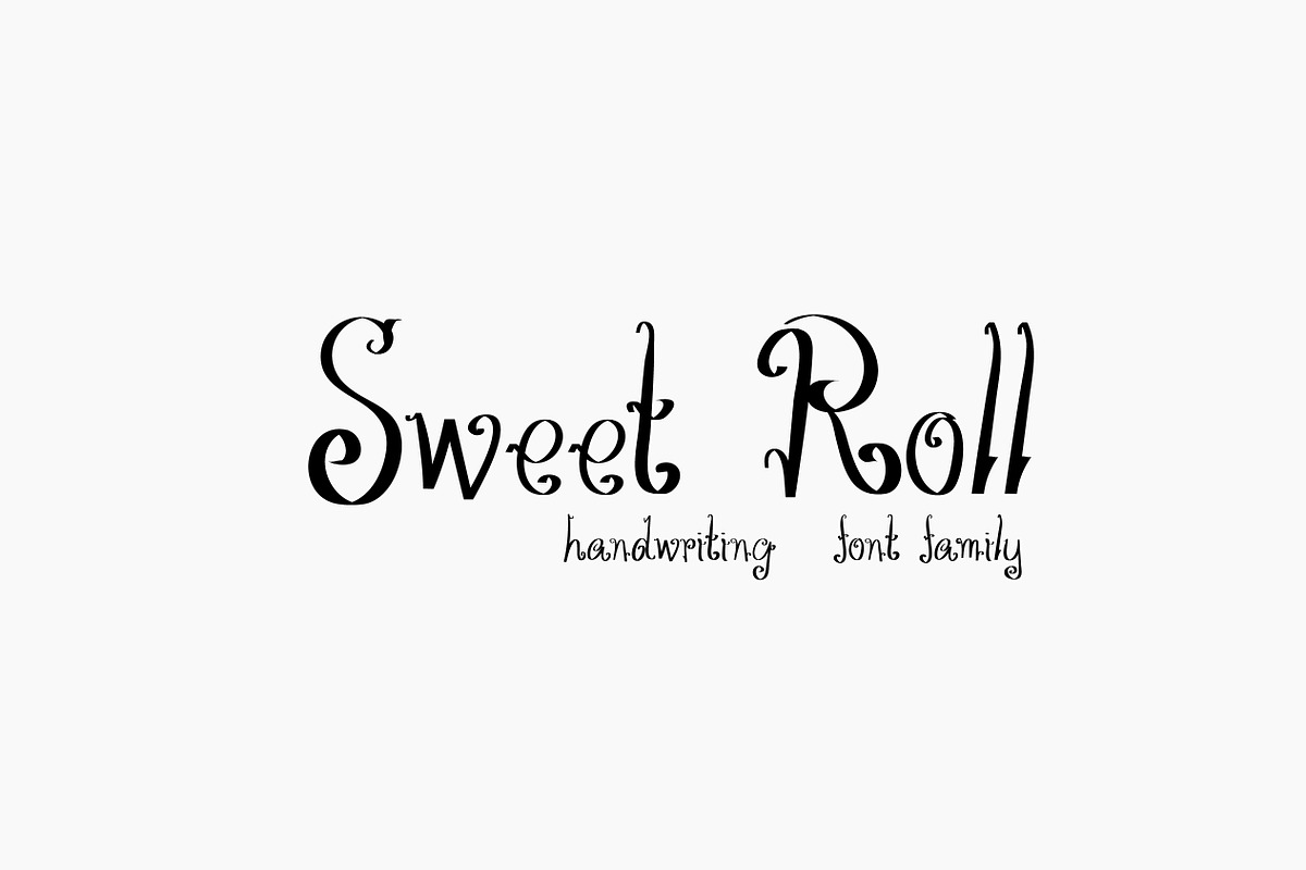 Sweet Roll in Script Fonts - product preview 8