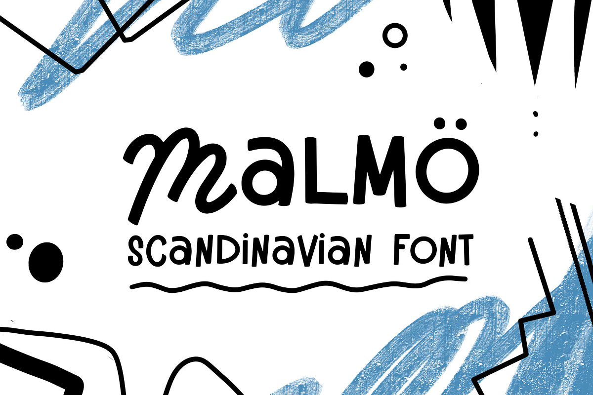 Malmo - Scandinavian duo Font in Display Fonts - product preview 8