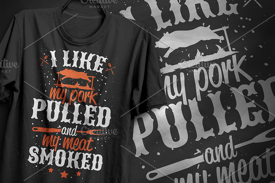 I like pulled and smoked in Illustrations - product preview 8