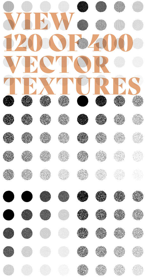 400 Vector Halftone Circles | Vol. 2 in Textures - product preview 6