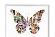 Beautiful Butterflies photo collage