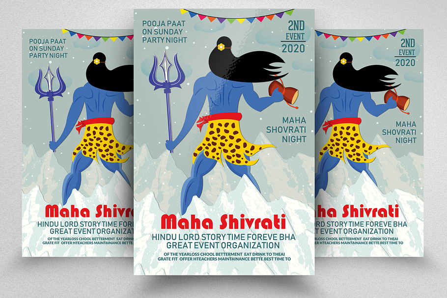 Maha Shivrati Flyer/Poster in Flyer Templates - product preview 8