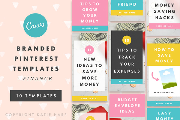 Pinterest Templates - Finance