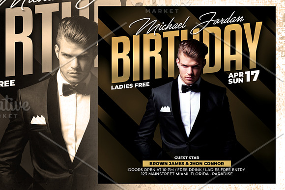 Birthday Flyer in Flyer Templates - product preview 1