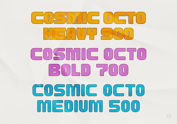 Cosmic Octo Display Typeface in Display Fonts - product preview 2