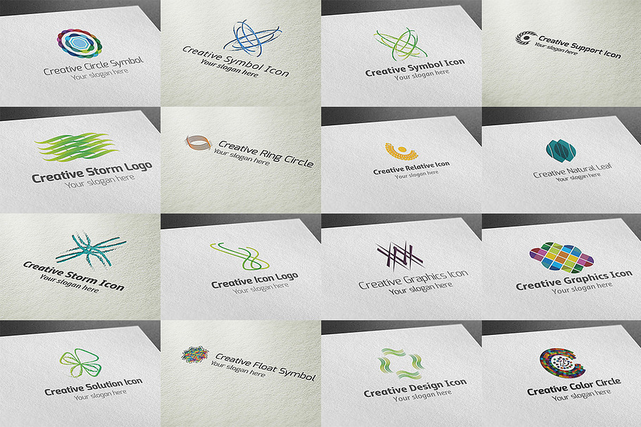 16 Creative Logo Pack 2 in Logo Templates - product preview 8