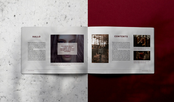 Fashioned Indesign Brochure Template in Brochure Templates - product preview 1