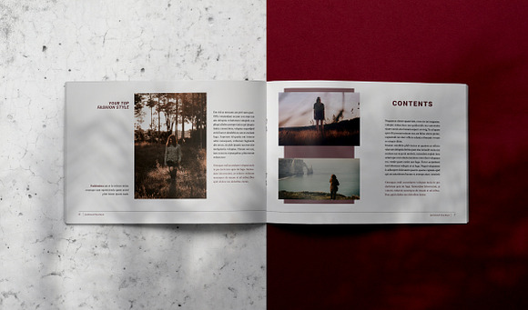 Fashioned Indesign Brochure Template in Brochure Templates - product preview 3