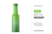 Matt bottle mockup