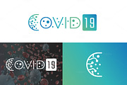 Corona virus - Covid19 Logo v.2