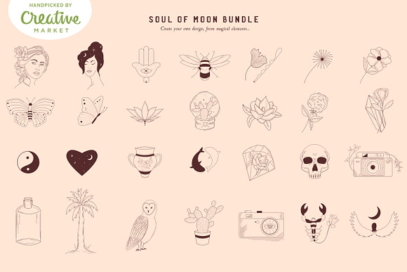Bestseller Mystic Bundle//99% OFF in Illustrations - product preview 26