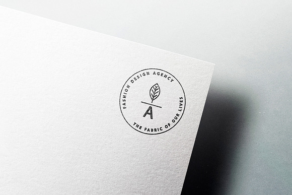 Logo Mockup Elegant Paper in Branding Mockups - product preview 2