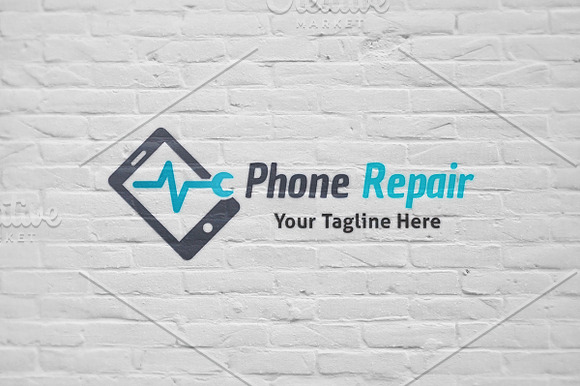 Phone Repair Logo in Logo Templates - product preview 2