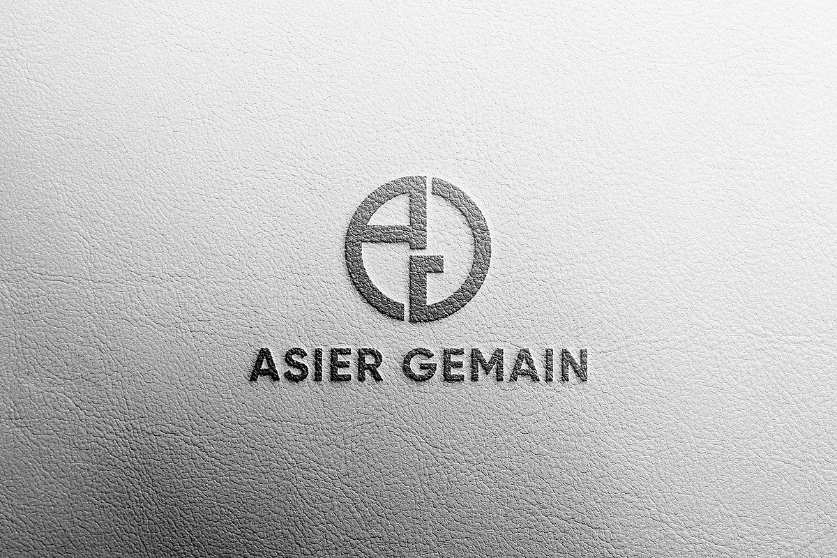 Logo Mockup White Leather in Branding Mockups - product preview 8