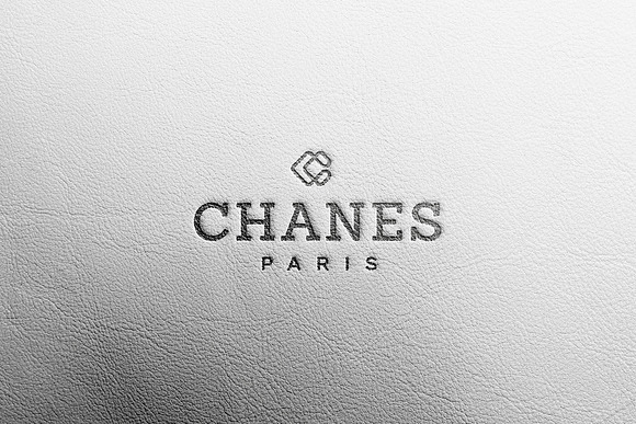 Logo Mockup White Leather in Branding Mockups - product preview 3