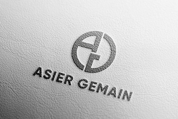 Logo Mockup White Leather in Branding Mockups - product preview 5