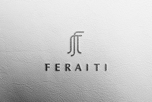 Logo Mockup White Leather in Branding Mockups - product preview 6