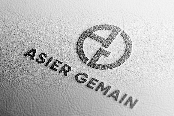 Logo Mockup White Leather in Branding Mockups - product preview 7