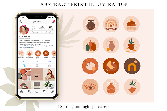 Abstract Woman Illustrations Prints in Illustrations - product preview 1