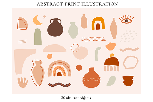 Abstract Woman Illustrations Prints in Illustrations - product preview 3