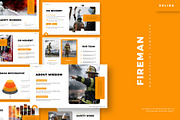 Fireman - Google Slide Template