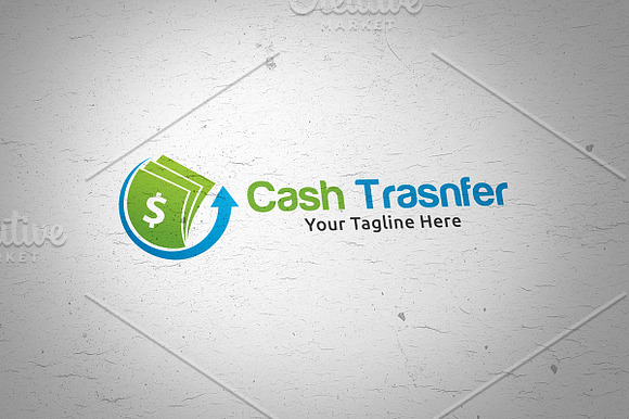 Money Transfer Logo in Logo Templates - product preview 2
