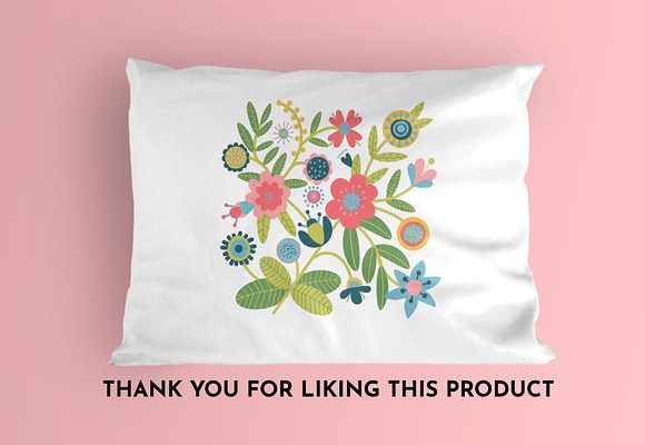 Floral Pattern. Folk Art in Illustrations - product preview 6