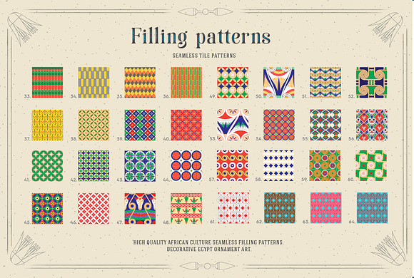 117 Egypt Patterns Brushes Swatches in Patterns - product preview 7