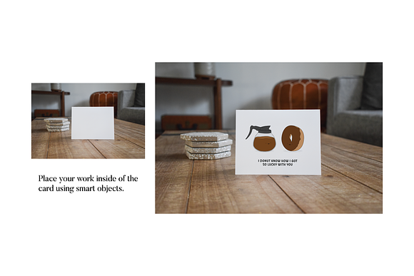 A2 Greeting Card Mockup Bundle in Print Mockups - product preview 5