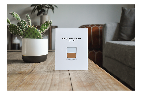 A2 Greeting Card Mockup Bundle in Print Mockups - product preview 7