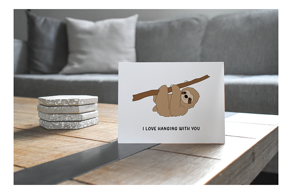 A2 Greeting Card Mockup Bundle in Print Mockups - product preview 9