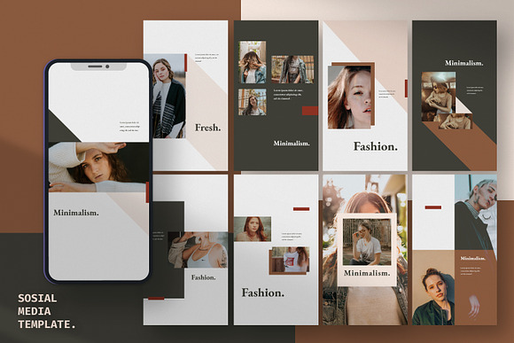 Guson Social Media Brand Post in Instagram Templates - product preview 4
