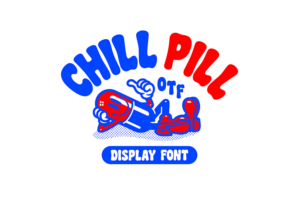 CHILL PILL in Display Fonts - product preview 8