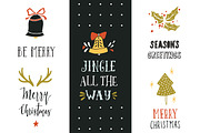 Jingle all the way | X-mas lettering