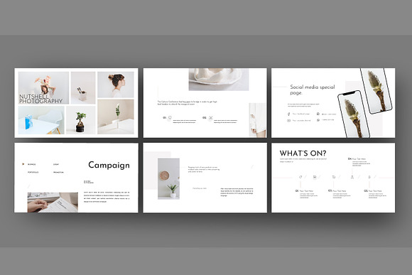 NUTSELL - Clean Minimal Google Slide in Google Slides Templates - product preview 7