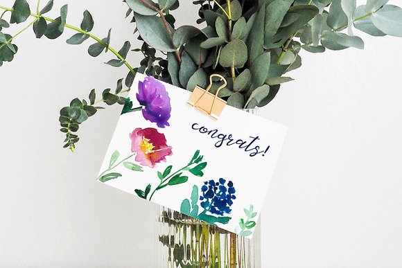 Congrats card printable in Postcard Templates - product preview 2