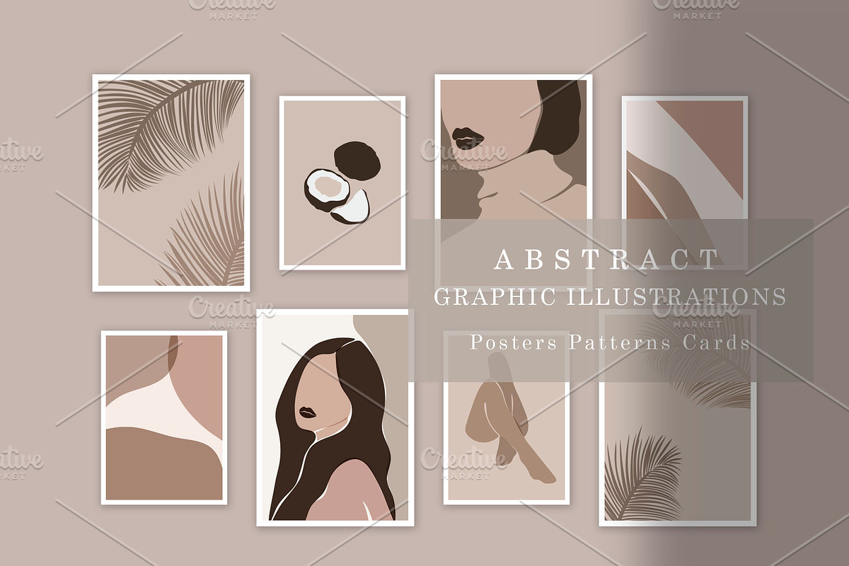 Abstract Graphic Illustrations in Illustrations - product preview 8