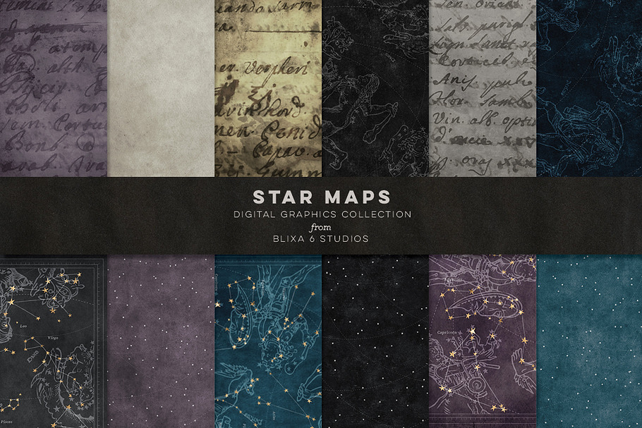 The Star Maps Collection in Textures - product preview 8